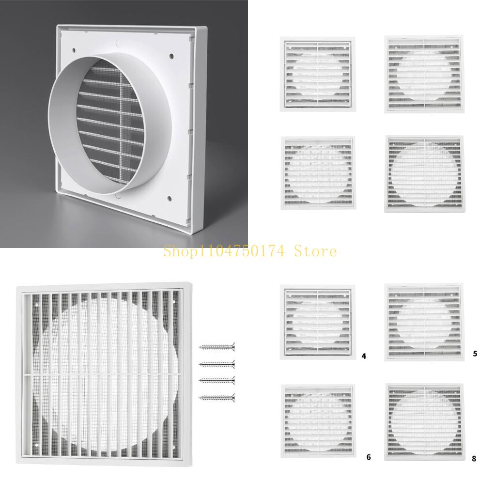 Screen Top Mesh - Luchtkanaalventilatieafdekking Kunststof luchtuitlaatopening Eenvoudig te installeren