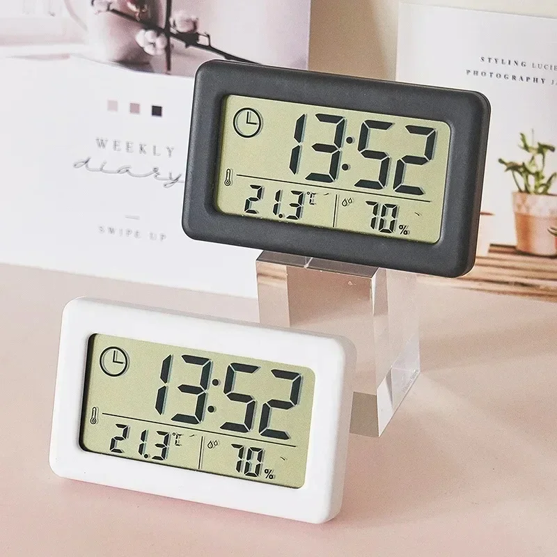 Digital Hygrometer Probe - Digitale Klok Wekkers Slaapkamer Decoratie Bureau.