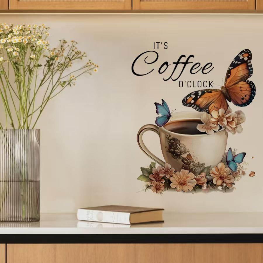 IT's Coffee O'Clock Creatieve  - Pvc Panel Background recensie en prijs