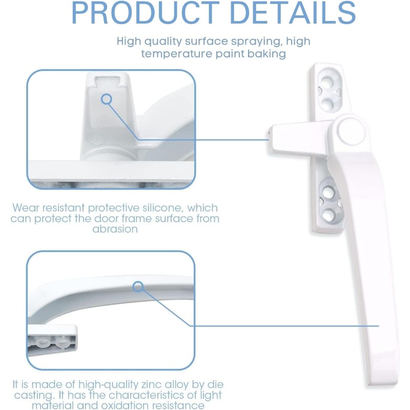 Glazen raamvergrendelingshende - Glass Door Hinge recensie en prijs