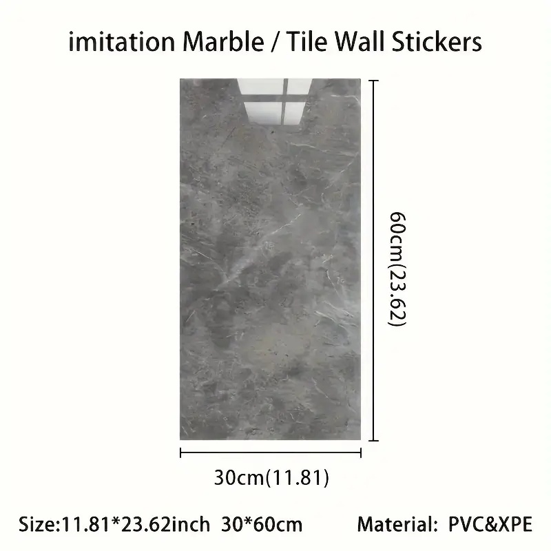 30 cm * 60 cm Imitatie Marmere - Pvc Panel Background recensie en prijs