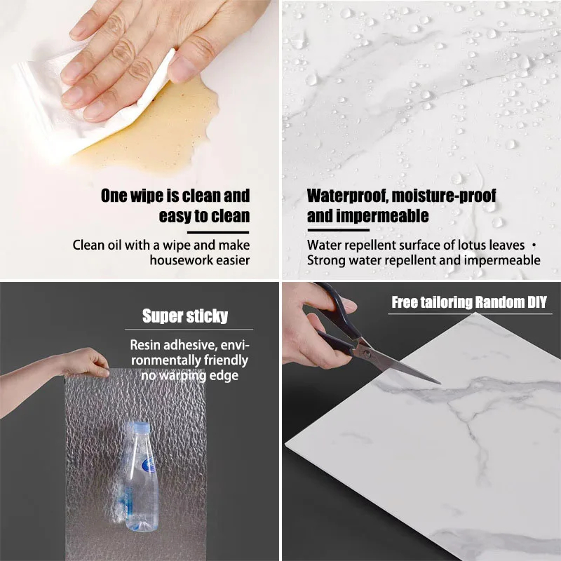 30 cm * 60 cm Imitatie Marmere - Pvc Panel Background recensie en prijs