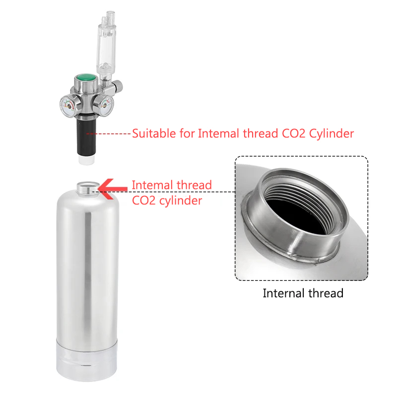 Binnendraad CO2 Stalen Cilinde - Aquael Filter Fzn recensie en prijs