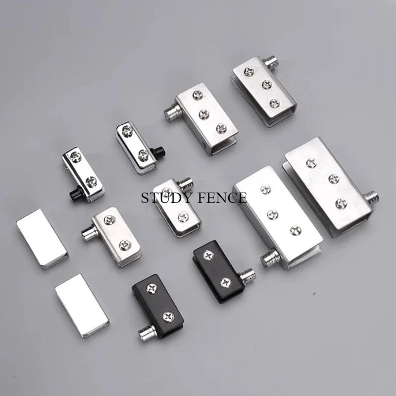 2 Set Rvs Glazen Scharnieren v - Glass Door Hinge recensie en prijs