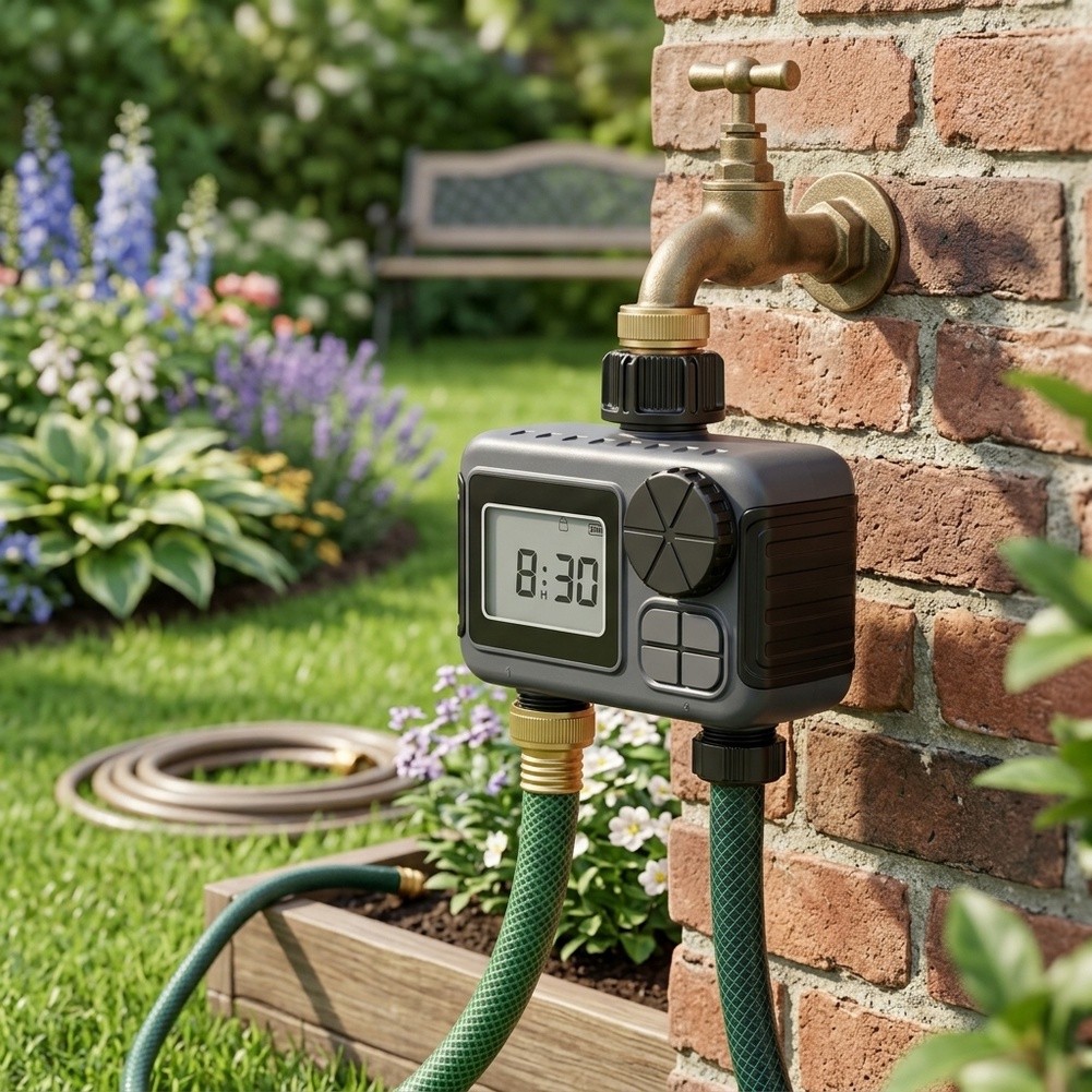 Tuinirrigatietimer met dubbele - Timer Dual Outlet recensie en prijs