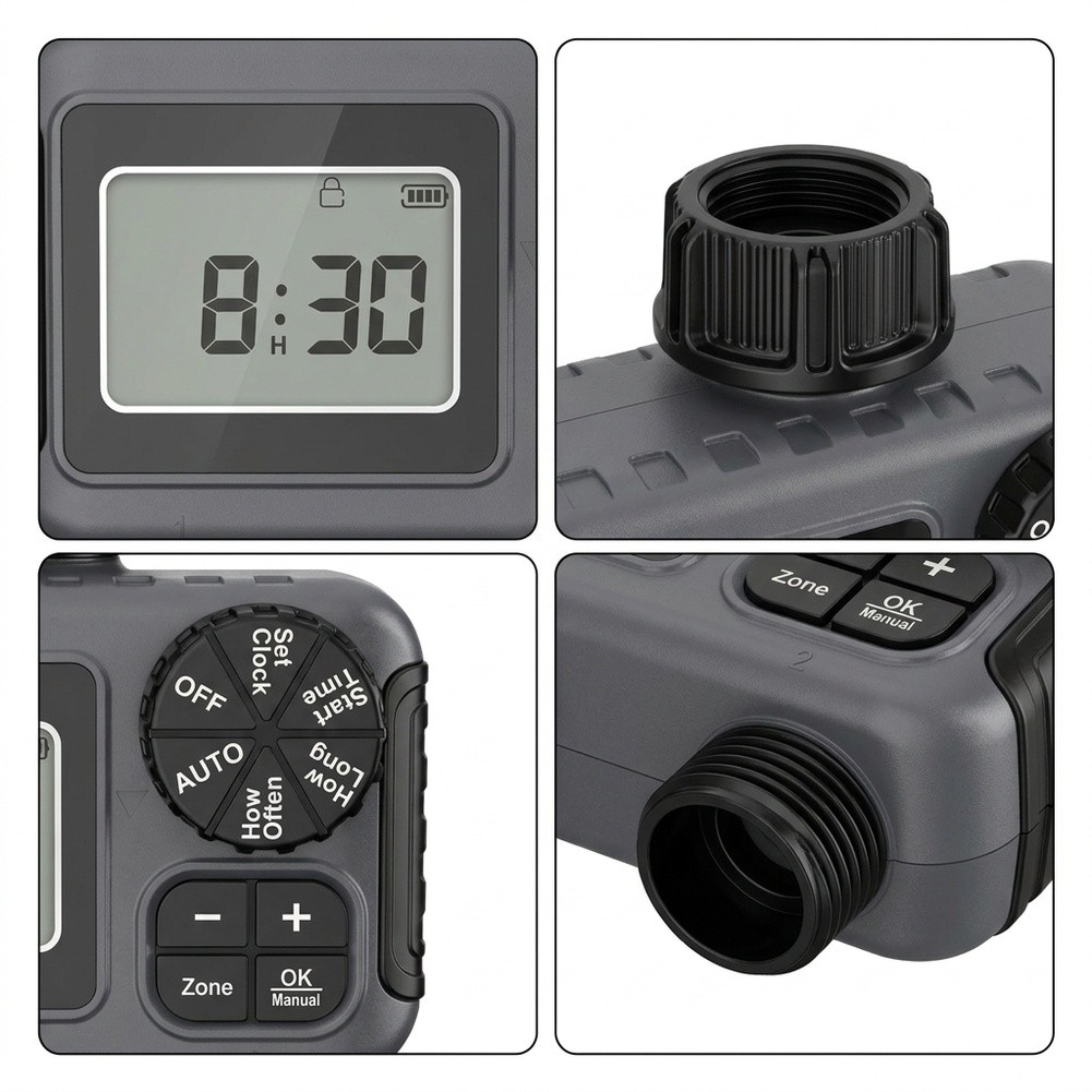 Tuinirrigatietimer met dubbele - Timer Dual Outlet recensie en prijs