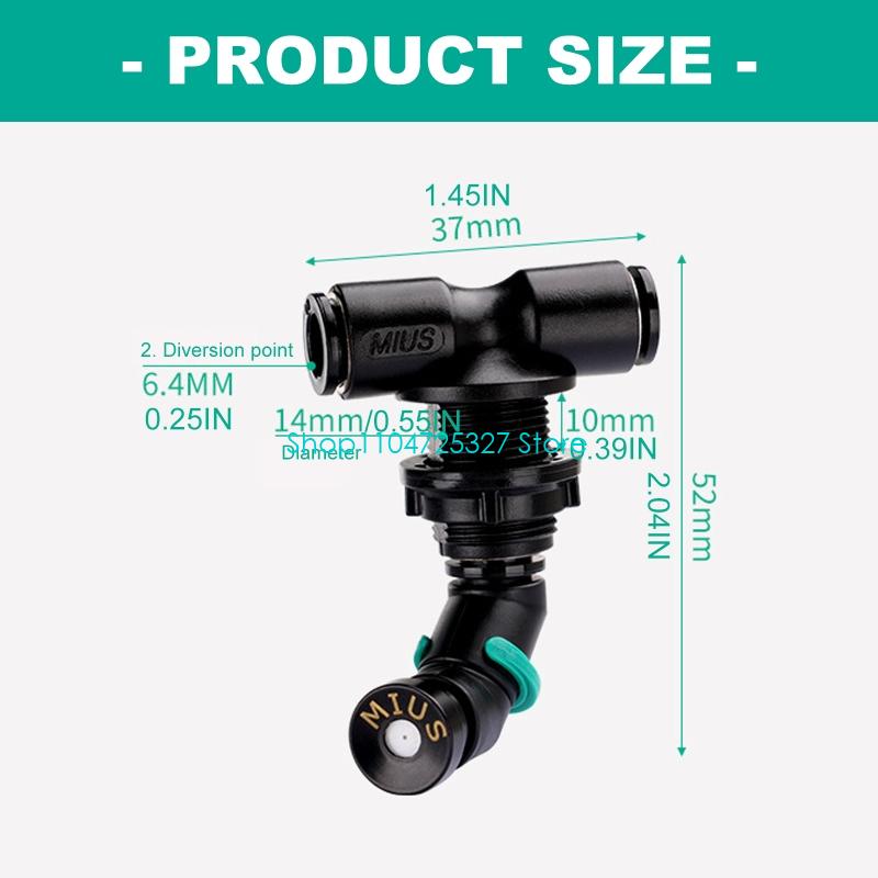 D8KF Regenwouden Tanks Mistspu - Misting Nozzle Reptile recensie en prijs