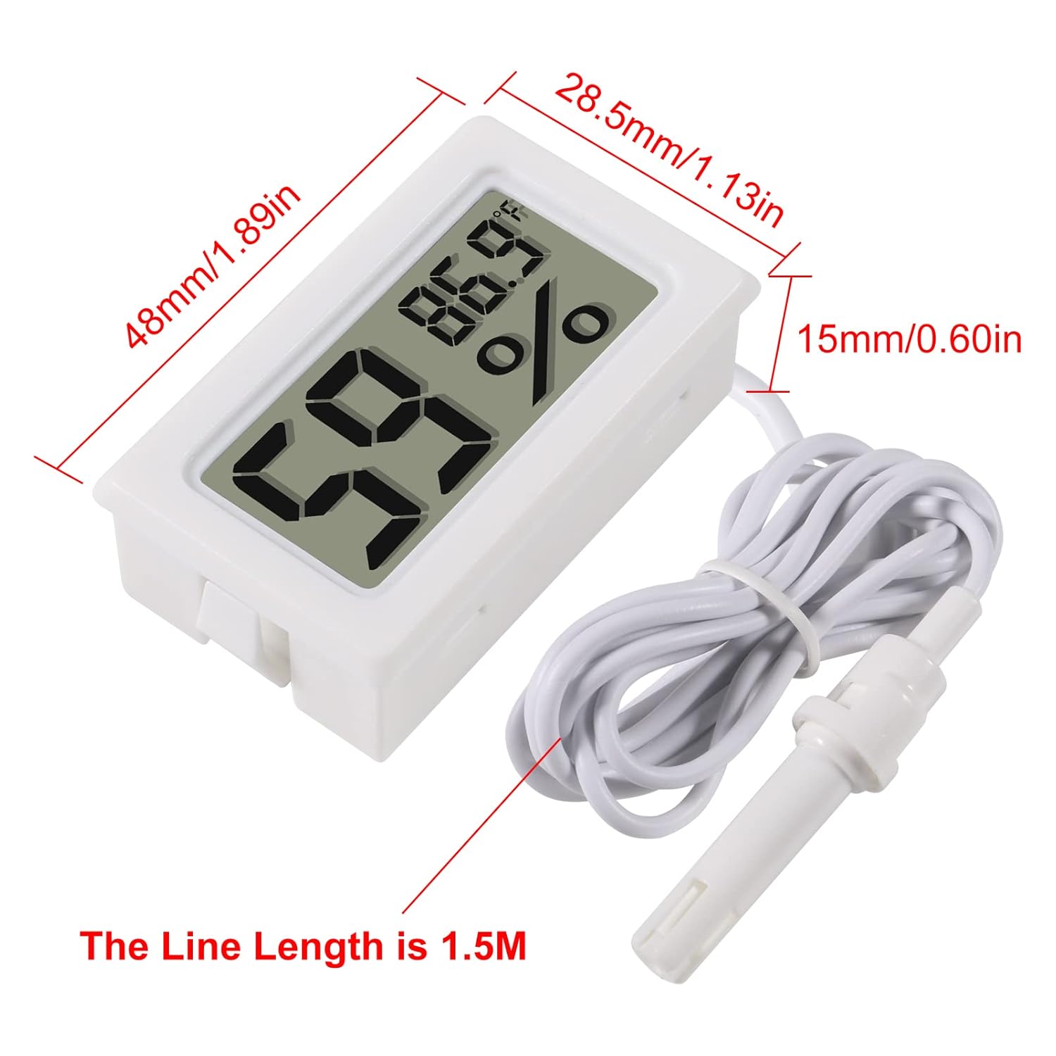 2 Stuks Mini Digitale Hygromet - Digital Hygrometer Probe recensie en prijs